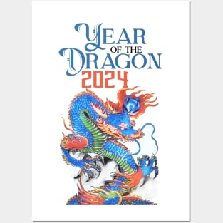 Year of the Dragon 2024 Posters and Art